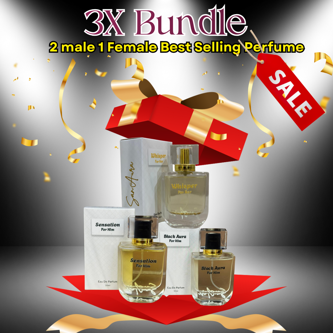3X Perfumes Bundle